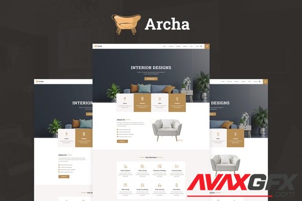 ThemeForest - Archa v1.0.0 - Interior Design & Architecture Elementor Template Kit - 29972521