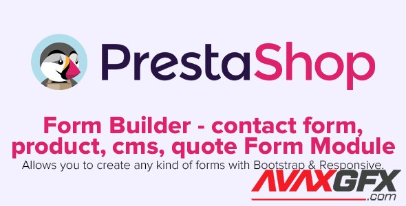Form Builder v1.3.3 - contact form, product, cms, quote Form PrestaShop Module