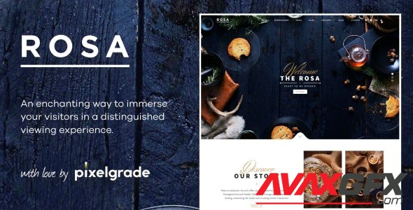 ThemeForest - ROSA 1 v2.8.0 - An Exquisite Restaurant WordPress Theme - 7920093 - NULLED