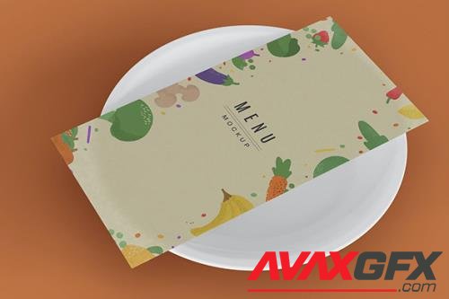 Restaurant Menu Mockup