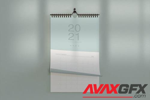 Hanging Calendar Mockup