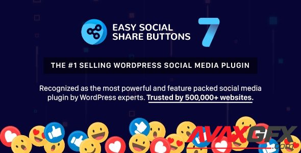 CodeCanyon - Easy Social Share Buttons for WordPress v7.7.1 - 6394476 - NULLED