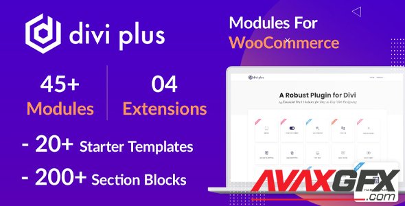 DiviExtended - Divi Plus 1.6.4 -  Ultimate Divi Modules & Extensions Pack