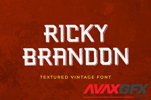 Ricky Brandon Serif Display Font