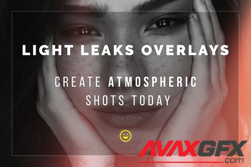 CreativeMarket - Light Leaks Overlays 5772734