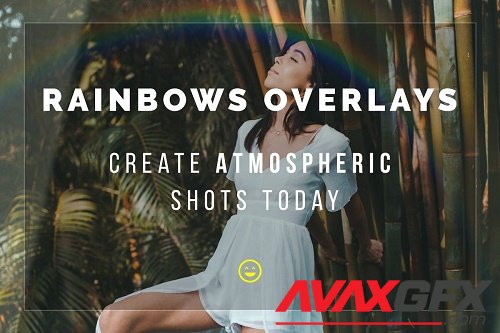 CreativeMarket - Rainbow Overlays 5772731