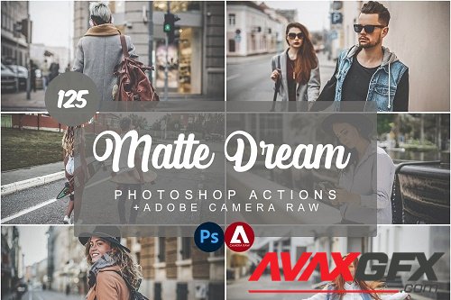 Matte Dream Photoshop Actions - 5732206