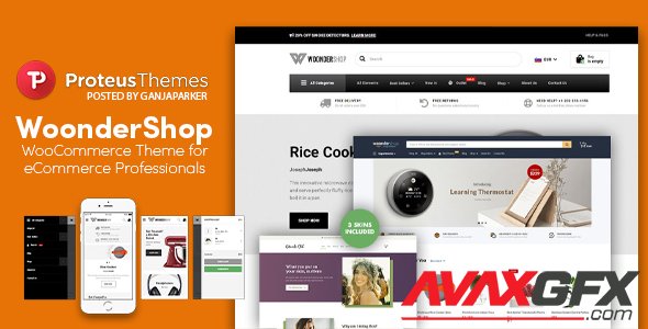 ProteusThemes - WoonderShop v3.10.11 - WooCommerce Theme for eCommerce Professionals - NULLED