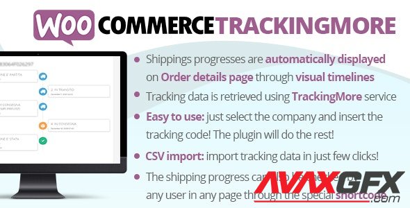 CodeCanyon - WooCommerce TrackingMore v3.8 - 24008326 - NULLED