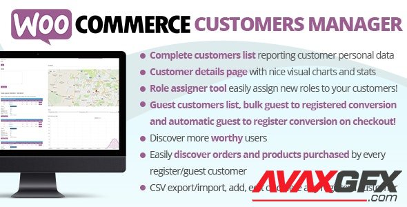 CodeCanyon - WooCommerce Customers Manager v26.2 - 10965432 - NULLED