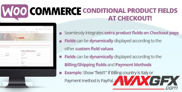 CodeCanyon - WooCommerce Conditional Product Fields at Checkout v5.1 - 22556253 - NULLED