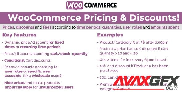 CodeCanyon - WooCommerce Pricing & Discounts! v13.1 - 14679278 - NULLED