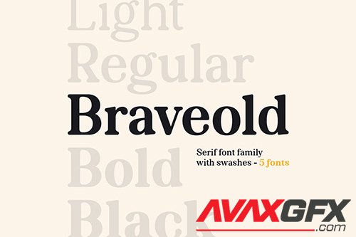 Braveold Font Family