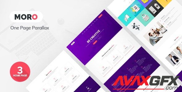ThemeForest - Moro v1.0 - One Page Parallax - 22683537