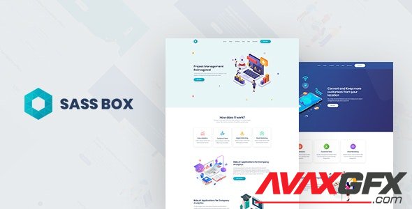 ThemeForest - Sassbox v1.0 - Startup and SaaS Template - 24160791