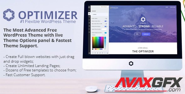 Optimizer Pro v0.7.7 - #1 Flexible WordPress Theme