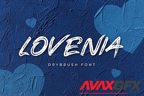 Lovenia Brush Font