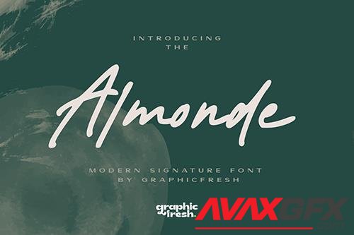 Almonde - Modern Signature Font