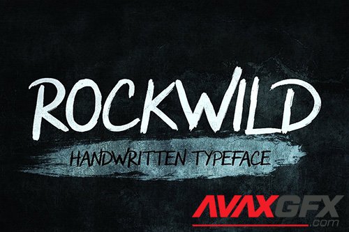 Rockwild - Action Handwitten Font