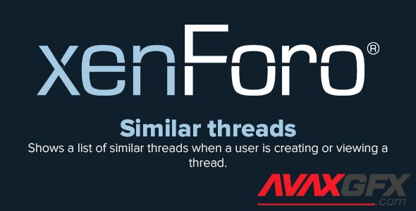 Similar threads v5.2 - XenForo 2.x Add-On