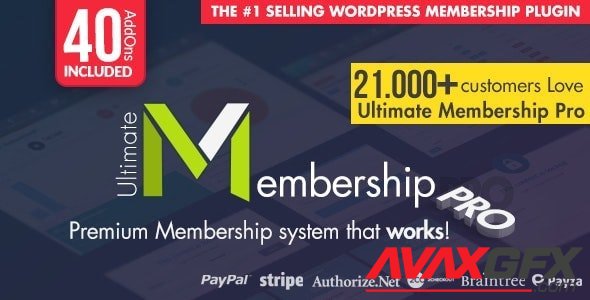 CodeCanyon - Ultimate Membership Pro v9.4.4 - WordPress Membership Plugin - 12159253 - NULLED