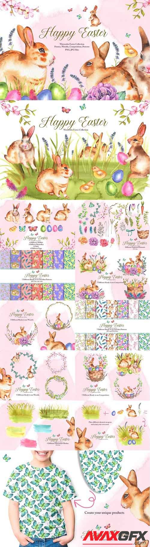 Watercolor Easter Collection - 5809040