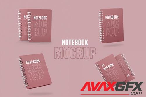 Ringed Notepad Mockup Pack