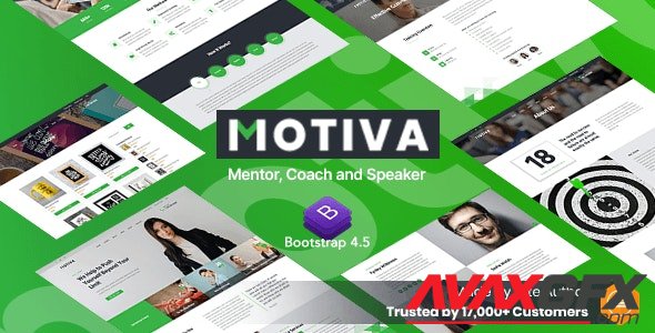 ThemeForest - Motiva v1.0 - Mentor, Coach and Speaker Website Template - 29997890