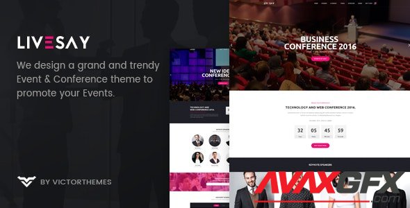ThemeForest - Livesay v1.9 - Event & Conference WordPress Theme - 20265017