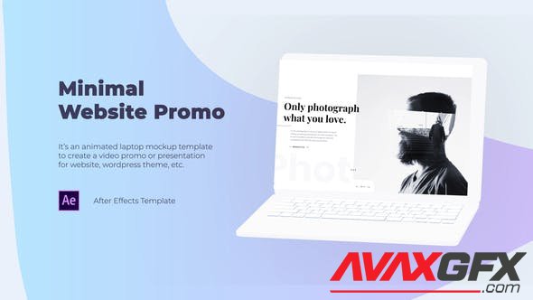 VideoHive - Minimal Website Promo - Laptop Mockup - 29505029