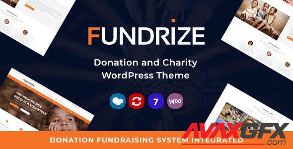 ThemeForest - Fundrize v1.16 - Responsive Donation & Charity WordPress Theme - 20971587