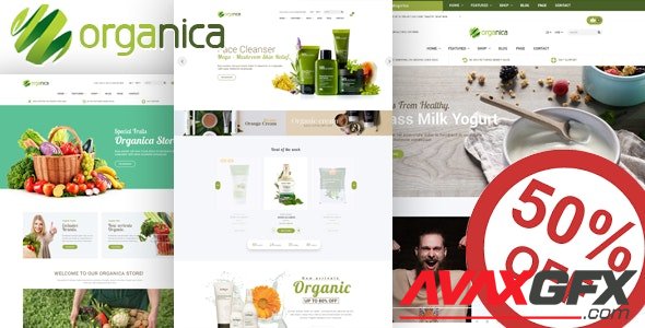 ThemeForest - Organica v1.5.6 - Organic, Beauty, Natural Cosmetics, Food, Farn and Eco WordPress Theme - 19055016