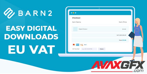 Barn2 - Easy Digital Downloads - EU VAT v1.3.3 - NULLED