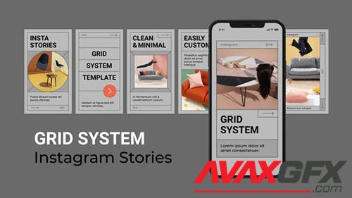 Grid System Instagram Stories 30187305