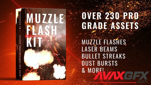 VideoHive - Real Muzzle Flash Kit - 29449489