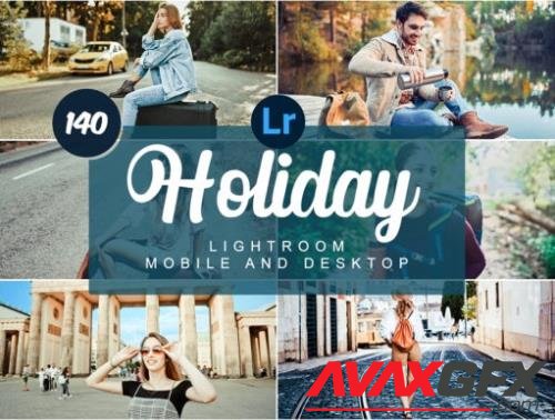 140 Holiday Mobile and Desktop Presets