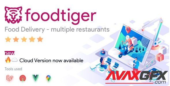 CodeCanyon - FoodTiger v2.0.0 - Food delivery - Multiple Restaurants - 26296970