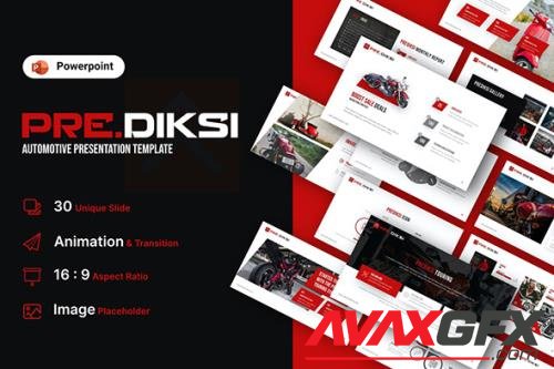 Prediksi Automotive Powerpoint Template