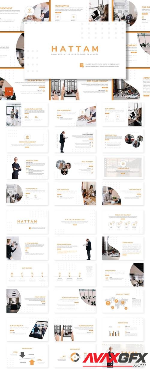 Hattam - Business Powerpoint, Keynote and Google Slides Template