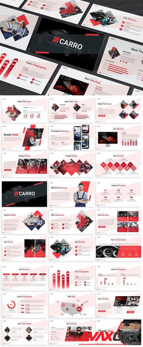 Carro - Automotive Powerpoint Template