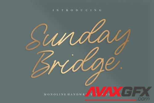 Sunday Bridge Script Font YH
