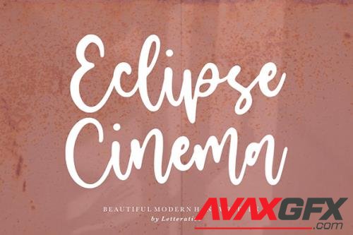 Eclipse Cinema Script Font YH