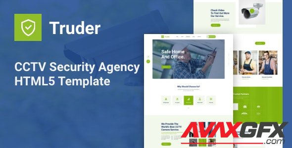 ThemeForest - Truder v1.0 - CCTV Security Service Agency HTML Template - 30163244