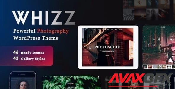 ThemeForest - Whizz v2.1.9 - Photography WordPress Theme - 20234560