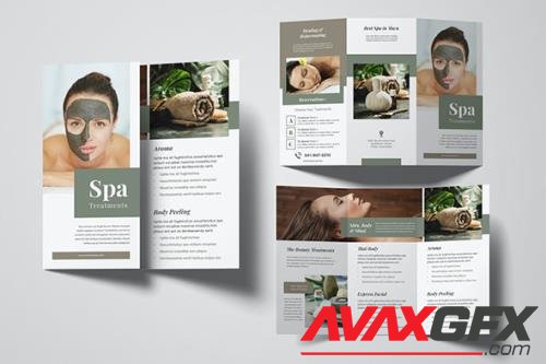 Spa Trifold Brochure