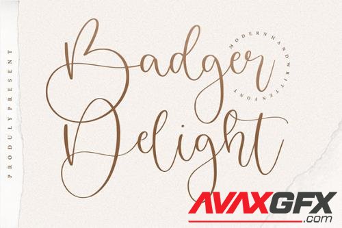Badger Delight Font YH
