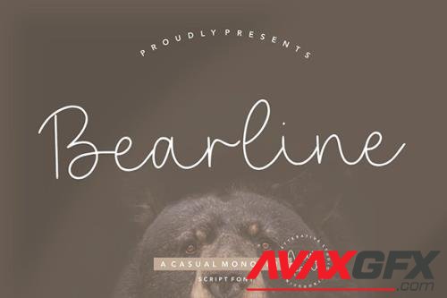 Bearline Signature Font YH