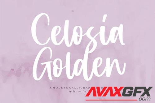 Celosia Golden Script Font YH