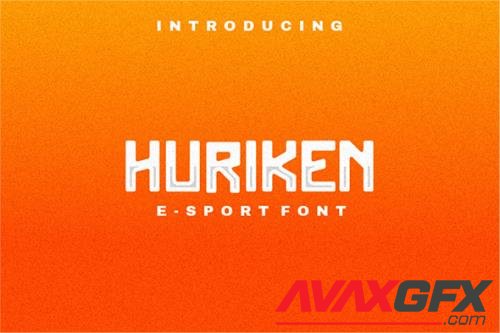 Huriken E-Sport Font