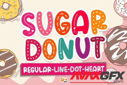 Sugar Donut Crafty Font